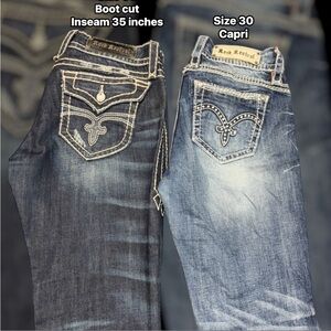 Rock revival jean size 30 bootcut bundle
